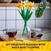 LEGO Daffodils – Building Toy for Kids, Girls and Boys, Ages 8+ – Birthday Gift for Kids – Artificial Daffodil for Bedroom Decor and Display – 40747
