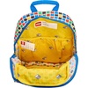 LEGO Iconic Prints Kids School Backpack Bookbag, for Travel, On-the-Go, Back to School, Boys and Girls, with Adjustable Padded Straps and Fun patterns, Rainbow Hearts(Checkered Brick)