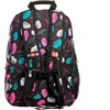 LEGO Iconic Prints Kids School Backpack Bookbag, for Travel, On-the-Go, Back to School, Boys and Girls, with Adjustable Padded Straps and Fun patterns, Rainbow Hearts(Multicolor Brick)