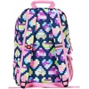 LEGO Iconic Prints Kids School Backpack Bookbag, for Travel, On-the-Go, Back to School, Boys and Girls, with Adjustable Padded Straps and Fun patterns, Rainbow Hearts(Neon Brick Hearts)