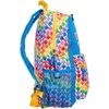 LEGO Iconic Prints Kids School Backpack Bookbag, for Travel, On-the-Go, Back to School, Boys and Girls, with Adjustable Padded Straps and Fun patterns, Rainbow Hearts(Rainbow Hearts)