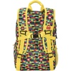 LEGO Iconic Prints Kids School Backpack Bookbag, for Travel, On-the-Go, Back to School, Boys and Girls, with Adjustable Padded Straps and Fun patterns, Rainbow Hearts(Brick Wall)