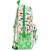 LEGO Iconic Prints Kids School Backpack Bookbag, for Travel, On-the-Go, Back to School, Boys and Girls, with Adjustable Padded Straps and Fun patterns, Rainbow Hearts(Warm Bouquet)