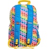 LEGO Iconic Prints Kids School Backpack Bookbag, for Travel, On-the-Go, Back to School, Boys and Girls, with Adjustable Padded Straps and Fun patterns, Rainbow Hearts(Rainbow Hearts)