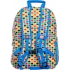 LEGO Iconic Prints Kids School Backpack Bookbag, for Travel, On-the-Go, Back to School, Boys and Girls, with Adjustable Padded Straps and Fun patterns, Rainbow Hearts(Checkered Brick)