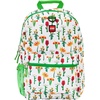 LEGO Iconic Prints Kids School Backpack Bookbag, for Travel, On-the-Go, Back to School, Boys and Girls, with Adjustable Padded Straps and Fun patterns, Rainbow Hearts(Warm Bouquet)
