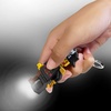 LEGO Keychain Light – Captain Brickbeard (KE23H) Large 3 Inch Tall | Bag charm with LED light(Black)