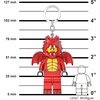 LEGO Keychain Light – Dragon Suit Guy (KE196H) Large 3 Inch Tall | Bag charm with LED light