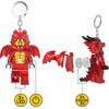 LEGO Keychain Light – Dragon Suit Guy (KE196H) Large 3 Inch Tall | Bag charm with LED light