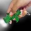 LEGO Keychain Light – Green Dragon Costume Girl – 3 Inch Tall Figure (KE224H)