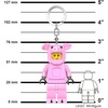 LEGO Keychain Light – Piggy Girl (KE212H) Large 3 Inch Tall | Bag charm with LED light
