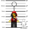 LEGO Keychain Light – Pirate Princess (KE193H) Large 3 Inch Tall | Bag Charm, LED light