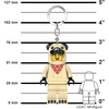 LEGO Keychain Light – Pug Costume Guy (KE213H), Extra-Large 3 Inch Tall