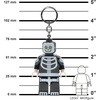LEGO Keychain Light – Skeleton Guy (KE137H) Extra Large 3 inch Tall