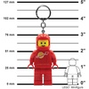 LEGO Keychain Light – Spaceman Red (KE10HR) Large 3 Inch Tall Figure | Bag charm with LED light
