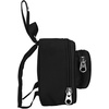 LEGO Kids Brick Mini Backpack Accessory Pouch with Novelty Backstraps, Snaps to Belt or Full-Size Backpack, Holds Small Items like Keys & Headphones, Black(Black)