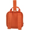 LEGO Kids Brick Mini Backpack Accessory Pouch with Novelty Backstraps, Snaps to Belt or Full-Size Backpack, Holds Small Items like Keys & Headphones, Black(Orange)
