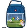 LEGO Kids City Heritage Classic Lunch Box, Insulated Soft Reusable Lunch Bag Meal Container for Boys and Girls, Perfect for School, or Travel, Meal Tote to Keep Food and Drinks Cold, Soccer Goal(Soccer Goal)