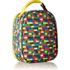 LEGO Kids Heritage Classic Lunch Box, Insulated Soft Reusable Lunch Bag Meal Container for Boys and Girls, Perfect for School or Travel, Meal Tote Keeps Food and Drinks Cold with Buckle, Brick Wall