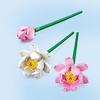 LEGO Lotus Flower – Building Toy for Kids, Girls & Boys, Ages 8+ – Artificial Lotus Flowers for Home Decor & Display – Creative Gift Idea for Her & Him – 40647