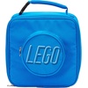 LEGO Lunch Bag, Durable and Insulated, with Mesh Pouch and Zip Compartment, Perfect for On-the-Go Meals, Light Pink(Blue)