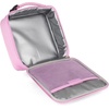 LEGO Lunch Bag, Durable and Insulated, with Mesh Pouch and Zip Compartment, Perfect for On-the-Go Meals, Light Pink(Light Pink)