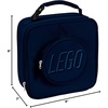 LEGO Lunch Bag, Durable and Insulated, with Mesh Pouch and Zip Compartment, Perfect for On-the-Go Meals, Light Pink(Navy)