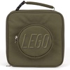 LEGO Lunch Bag, Durable and Insulated, with Mesh Pouch and Zip Compartment, Perfect for On-the-Go Meals, Light Pink(Olive)