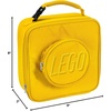LEGO Lunch Bag, Durable and Insulated, with Mesh Pouch and Zip Compartment, Perfect for On-the-Go Meals, Light Pink(Yellow)