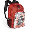 LEGO NINJAGO Kids School Backpack Bookbag, for Travel, On-the-Go, Back to School, Boys and Girls, with Adjustable Padded Straps and Fun patterns, Spraypaint(Level Up)