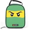 LEGO NINJAGO Lunch Box, Insulated Soft Reusable Lunch Bag Meal Container for Boys and Girls, Perfect for School, or Travel, Meal Tote to Keep Food and Drinks Cold, Future Green(Future Green)
