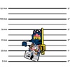 LEGO Ninjago 3 Inch Tall Silicone Magnet – Sora (53350) | School Locker Accessory