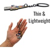 LEGO Ninjago Enamel Keychain – Sora (53340) | for Car Keys, Backpack, Purse, Beach Bag