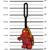 LEGO Ninjago Silicone Bag Tag – Kai (53342)