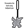 LEGO Ninjago Silicone Bag Tag – Riyu (53344) | Silicone Luggage Tag for Travel, Vacation, Suitcase, Backpack