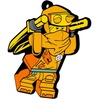 LEGO Ninjago Silicone Magnet – Arin (53346) | Fridge Decorative, Office, Kitchen, Locker, Whiteboard