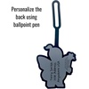 LEGO Silicone Bag Tag – Butterfly Girl (52853) | Silicone Luggage Tag, Bag charm, for Summer Vacation