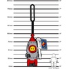 LEGO Silicone Bag Tag – Rocket Boy (52852)
