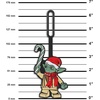 LEGO Star Wars Silicone Bag Tag – Holiday Yoda (52480) | Silicone Luggage Tag for Travel, Suitcase, Backpack