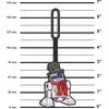 LEGO Star Wars Silicone Luggage Tag – Holiday R2-D2 (52482)