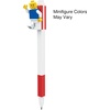LEGO Stationery Gel Pen with Minifigure – Red (52602) Minifigure May Vary(Red)