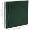 LEGO Stationery Locking Notebook with Gel Pen – Green (52443) | Square, 6 inches x 6 inches, Lined