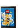 LEGO Trifold Wallet, Kids Unisex Wallet for Boys and Girls, with Clear ID Window, Card and Cash Pockets and Secure Hook and Loop Closure, Hotdog Guy(Bee Girl)