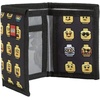 LEGO Trifold Wallet, Kids Unisex Wallet for Boys and Girls, with Clear ID Window, Card and Cash Pockets and Secure Hook and Loop Closure, Hotdog Guy(Minifigure)