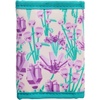 LEGO Trifold Wallet, Kids Unisex Wallet for Boys and Girls, with Clear ID Window, Card and Cash Pockets and Secure Hook and Loop Closure, Hotdog Guy(Purple Bouquet)