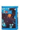 LEGO Trifold Wallet, Kids Unisex Wallet for Boys and Girls, with Clear ID Window, Card and Cash Pockets and Secure Hook and Loop Closure, Hotdog Guy(Space Corp)