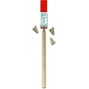Lego Stationery Set with Minifigure – 4 Pencils, 1 Topper, 1 Pencil Sharpener, 1 Eraser