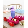 Room Copenhagen LEGO Hydration Bottle, Transparent Water/Hydration Bottle, 500 ml, mix colors with Iconic LEGO graphics (easy to fill with ice)