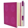 IQ LEGO Stationery Locking Notebook with Gel Pen – Violet (52438)