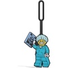 LEGO City Bag Tag – Surgeon (52970) | Flexible Silicone Luggage Tag for Suitcases, Backpacks, School Bags, Travel Gift for Kids